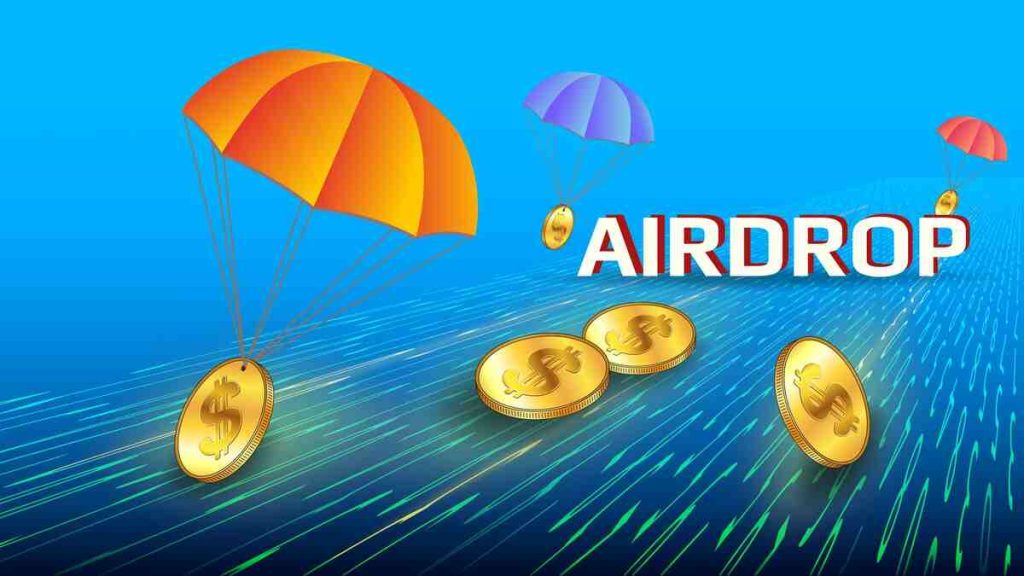 Airdrops - Earning Cryptocurrency - Profit Grow Up